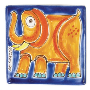 Decorative tile Folk Elephant TZT685FCFK-21 Decorative tile Folk Elephant TZT685FCFK-21